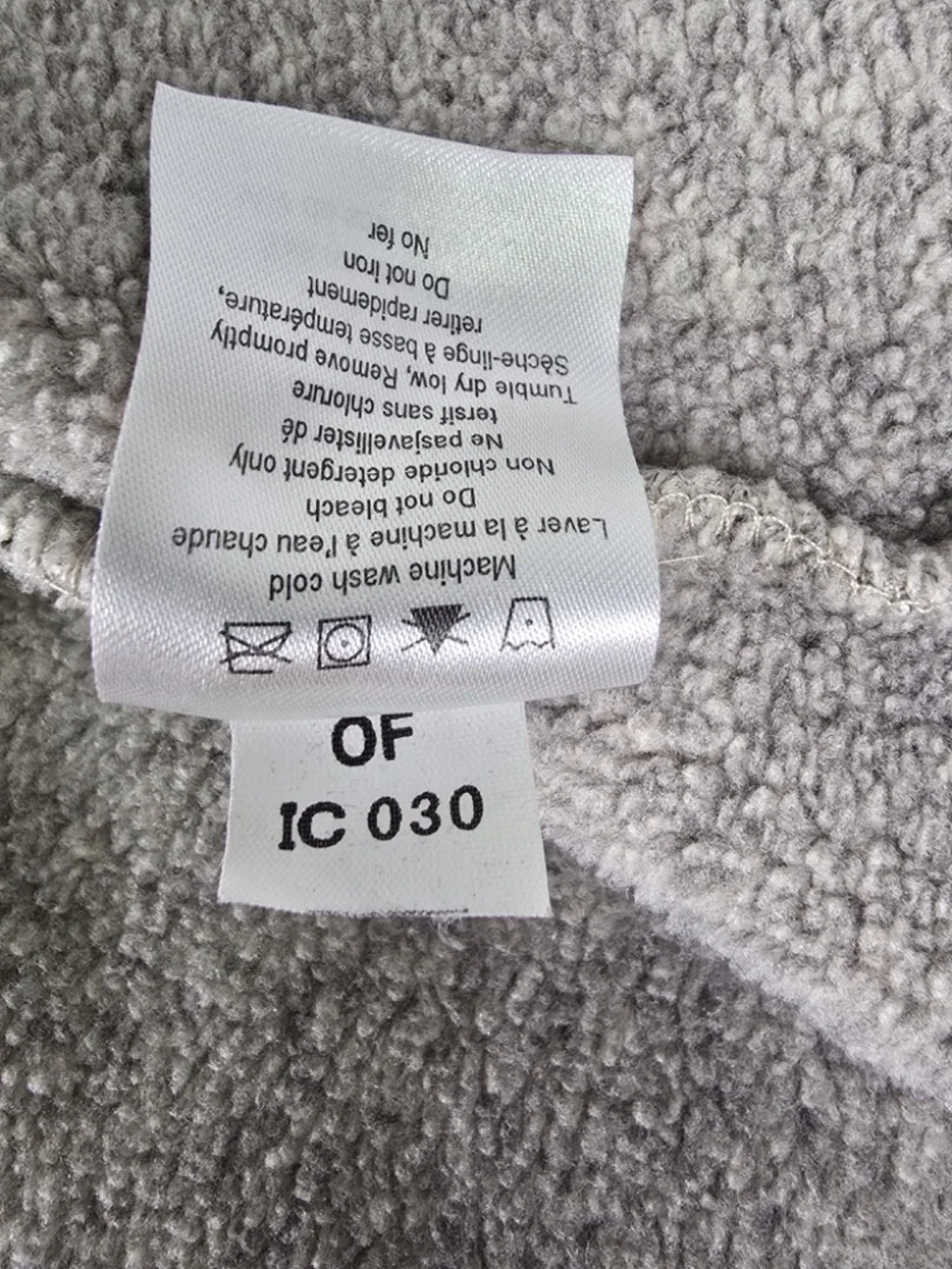 Mountain Khakis Old Faithful Sweater Jacket Fleece Full Zip Mens XL Oatmeal Grey
